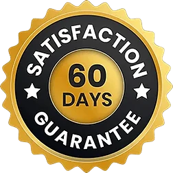 The sixty-day satisfaction promise seal
