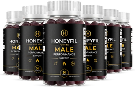 A six-bottle package of HoneyFil